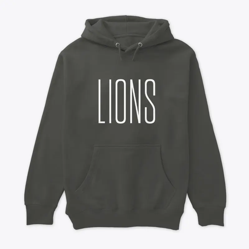 Fine Line Lions Hoodie