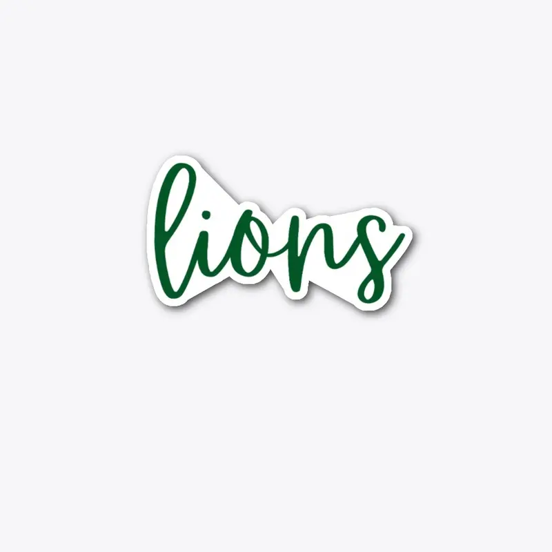 Lions Sticker